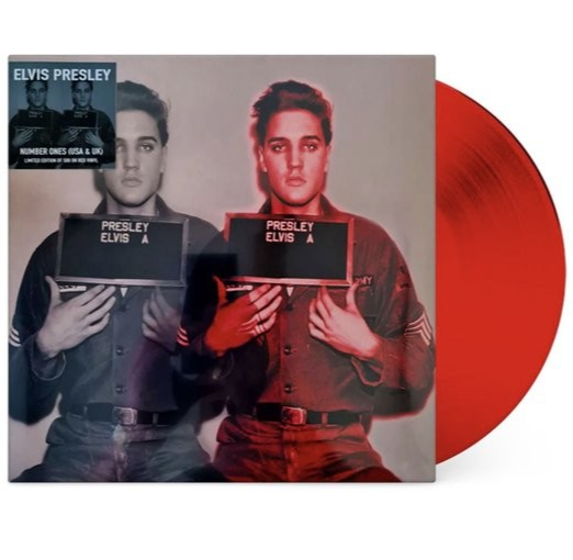 Elvis Presley - Number Ones (USA And UK) (Limited Edition, Red Colored Vinyl) [Import] |
