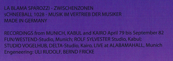 La Blama Sparozzi | Mint (M) Mint (M)