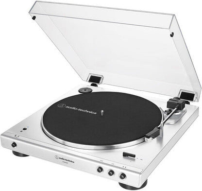 Audio Technica AT-LP60XBT-WW Turntable Bluetooth Fully Automatic (White) |