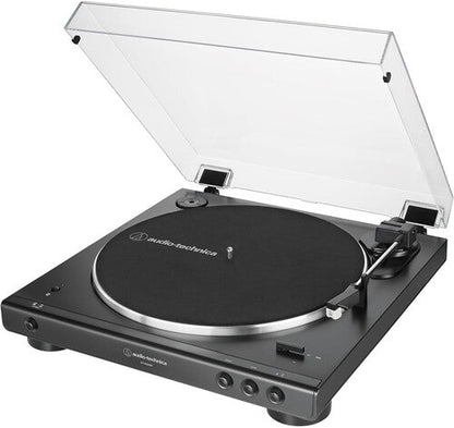 Audio-Technica - Audio Technica AT-LP60XBT-BK Bluetooth Wireless Turntable (Black) |