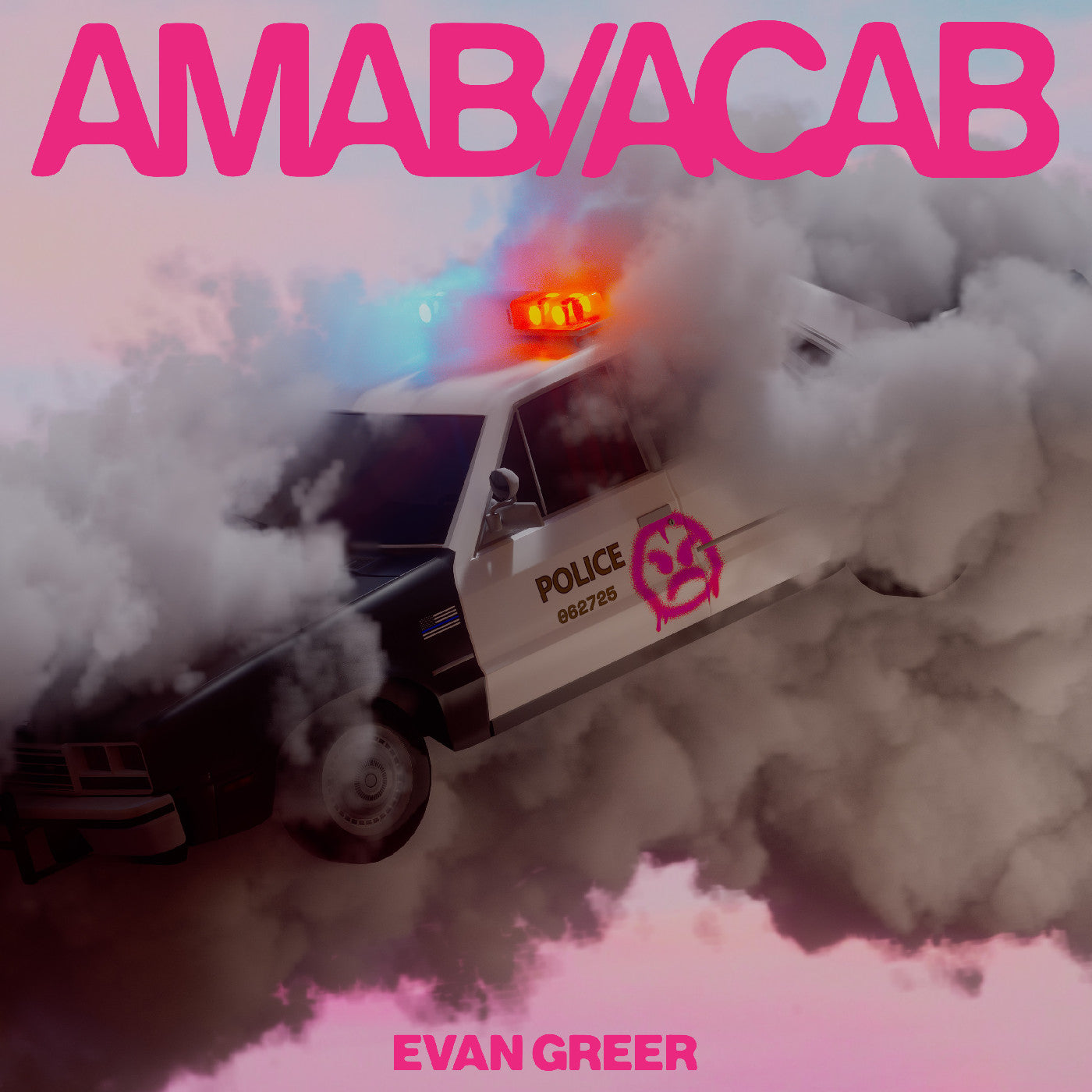 Amab/Acab (Clear/Pink Cloud VINYL) | Mint (M) Mint (M)