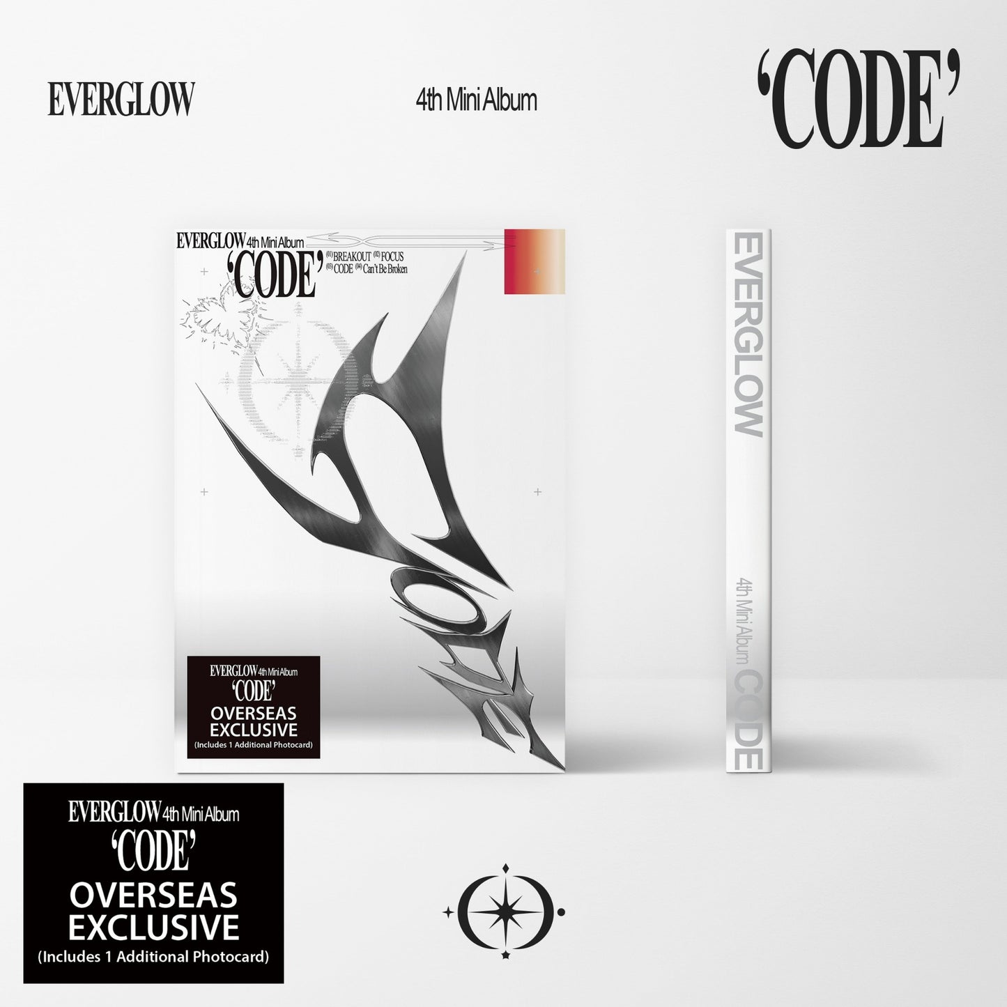 Everglow - Code (Photobook, Photocard, Sticker Set) |