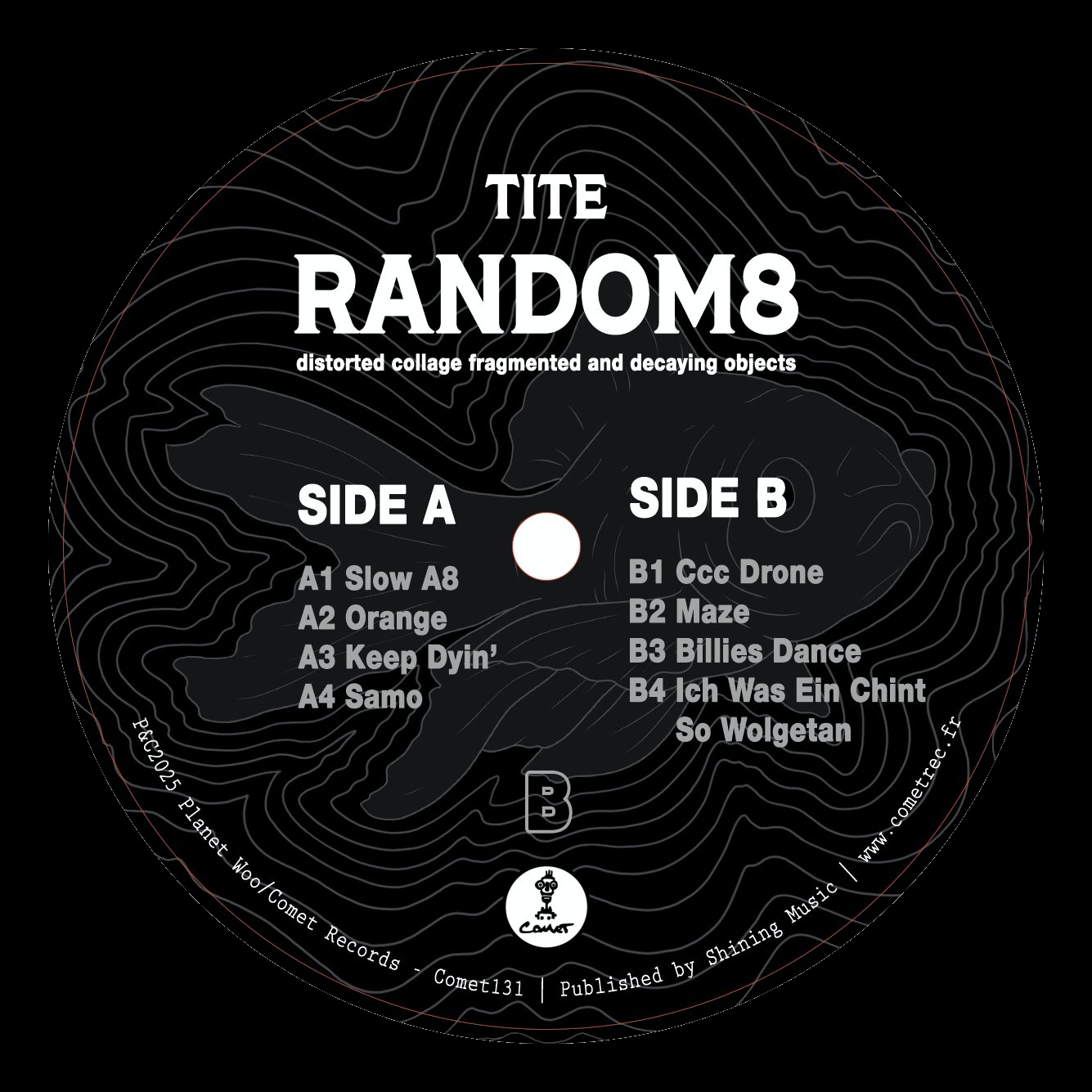TITE - Random 8 : distorted collage fragmented and decaying objects (VINYL) | Mint (M) Mint (M)