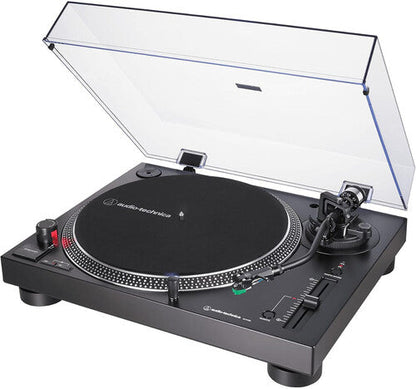 Audio-Technica - Audio Technica AT-LP120XUSB-BK USB Turntable -Direct Drive - Fully Manual - USB (Black) |