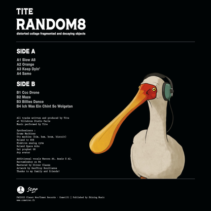 TITE - Random 8 : distorted collage fragmented and decaying objects (VINYL) | Mint (M) Mint (M)