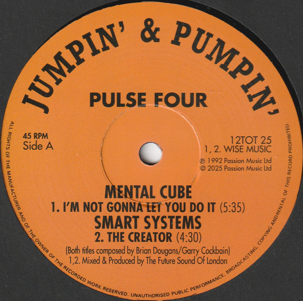 Mental Cube - Pulse Four (VINYL) | Mint (M) Mint (M)