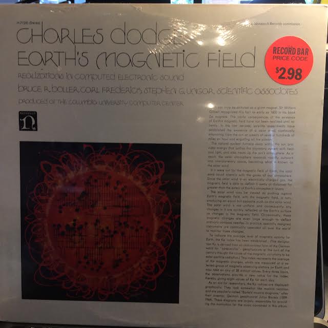 Charles Dodge - Earth's Magnetic Field (VINYL) | Mint (M) Mint (M)