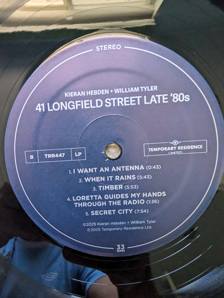 Kieran Hebden - 41 Longfield Street Late '80s (VINYL) | Mint (M) Mint (M)