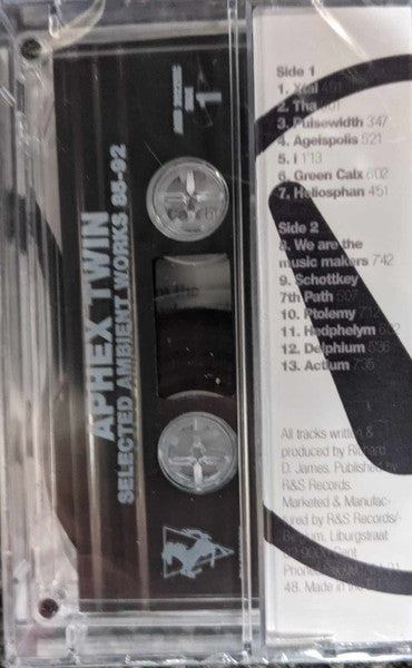 Selected Ambient Works 85-92 (UNOFFICIAL CASSETTE) | Mint (M) Mint (M)