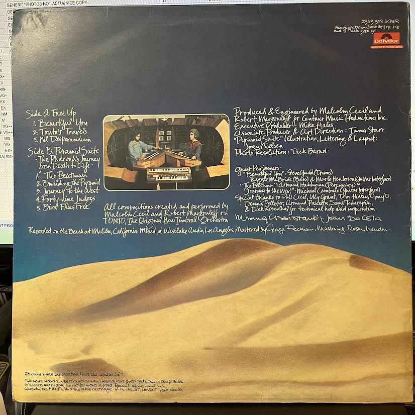 Tonto's Expanding Head Band - It's About Time (VINYL) | Near Mint- (NM-) Excellent+ (EX+)