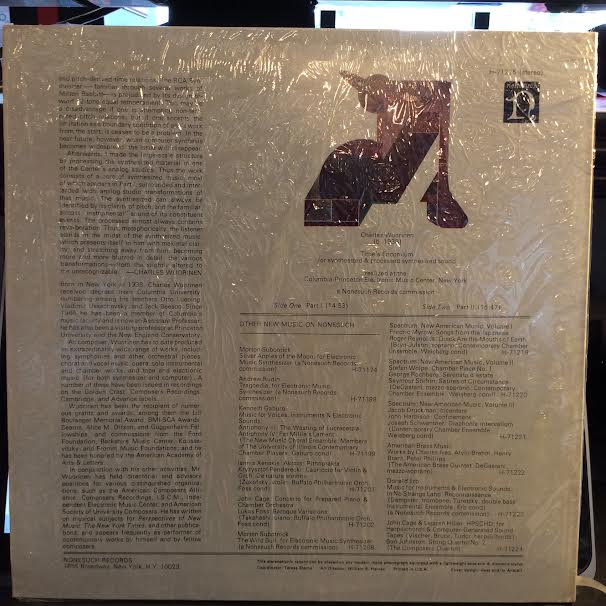 Time's Encomium (For Synthesized & Processed Synthesized Sound) (VINYL) | Near Mint (NM or M-)