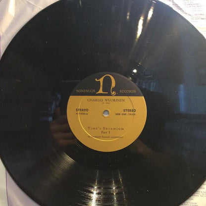 Charles Wuorinen - Time's Encomium (For Synthesized & Processed Synthesized Sound) (VINYL) | Near Mint (NM or M-)