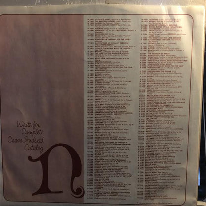 Donald Erb - Music For Instruments & Electronic Sounds (VINYL) | Near Mint (NM or M-)