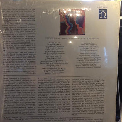 Donald Erb - Music For Instruments & Electronic Sounds (VINYL) | Near Mint (NM or M-)