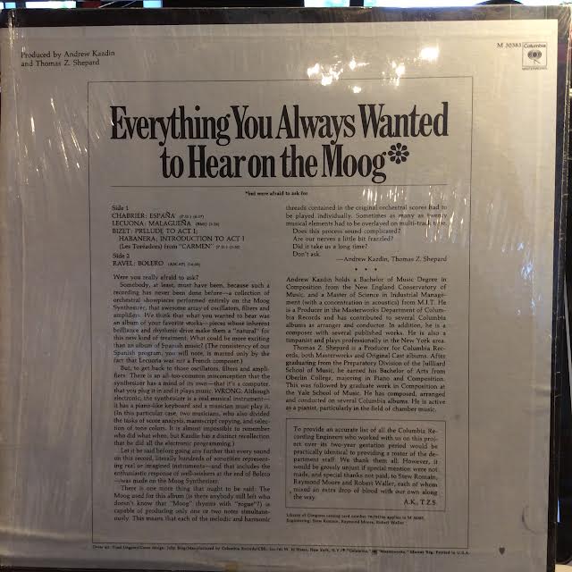 The Mighty Moog - Everything You Always Wanted To Hear On The Moog (But Were Afraid To Ask For) (VINYL) | Near Mint (NM or M-)