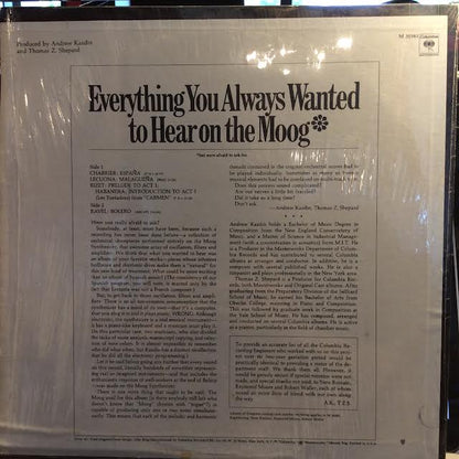 The Mighty Moog - Everything You Always Wanted To Hear On The Moog (But Were Afraid To Ask For) (VINYL) | Near Mint (NM or M-)