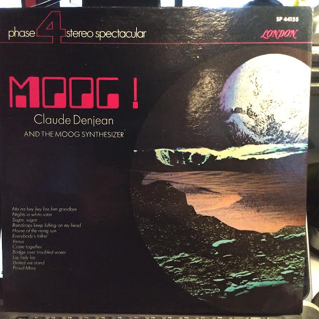 Claude Denjean - Moog! Claude Denjean And The Moog Synthesizer (VINYL) | Near Mint (NM or M-)