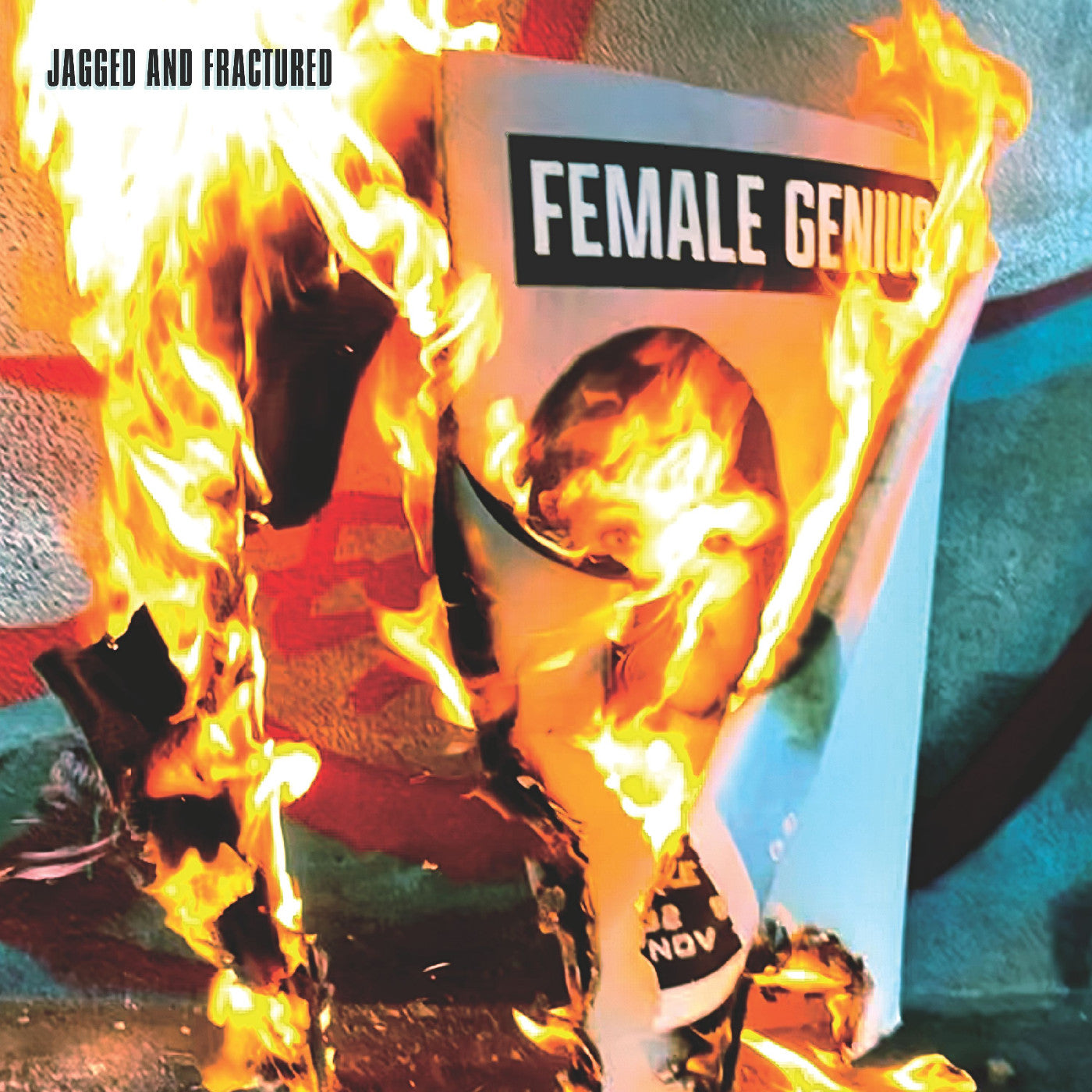 \Jagged And Fractured (ORANGE VINYL) | Mint (M) Mint (M)