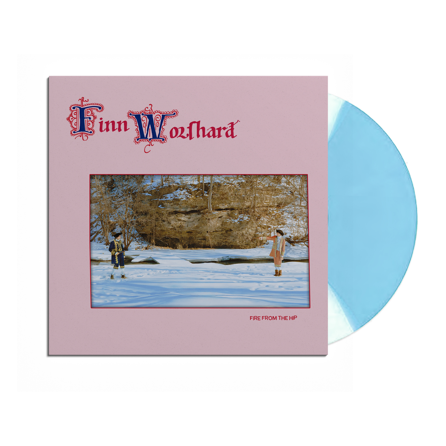 Finn Wolfhard - (PRESALE 7/10/26) Fire From The Hip (IEX LIGHT BLUE WHITE VINYL) | Mint (M) Mint (M)