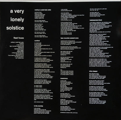 A Very Lonely Solstice | Mint (M) Mint (M)