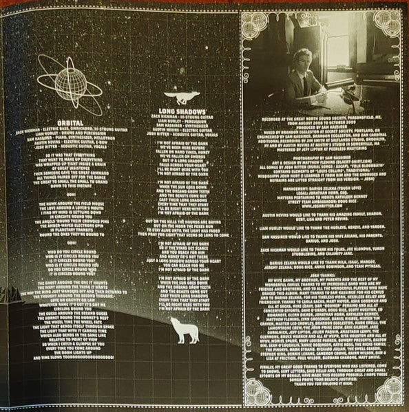 Josh Ritter - (PRESALE 12/15/23) So Runs the World Away (DDL METALLIC SILVER VINYL) | Mint (M) Mint (M)