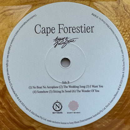 Angus & Julia Stone - Cape Forestier (GOLD VINYL) | Mint (M) Mint (M)