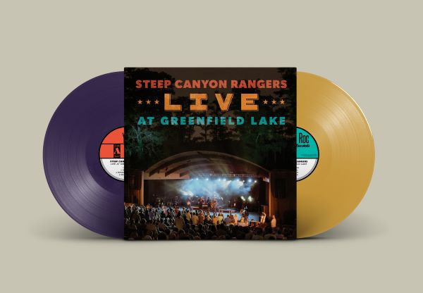 Steep Canyon Rangers - Live At Greenfield Lake (PURPLE + YELLOW VINYL) | Mint (M) Mint (M)