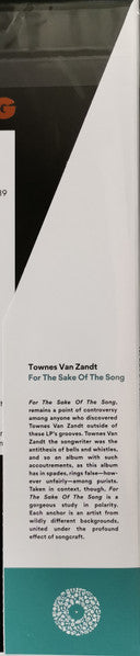 Townes Van Zandt - For The Sake Of The Song (VMP VINYL) | Mint (M) Mint (M)