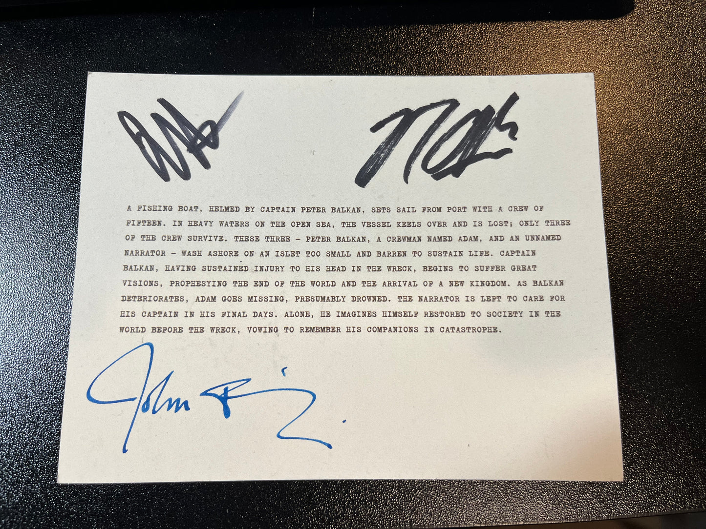 Through This Fire (SIGNED POSTCARD) |