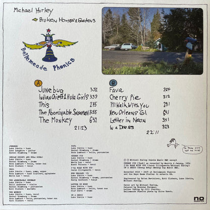 Michael Hurley - Broken Homes And Gardens (VINYL) | Mint (M) Mint (M)