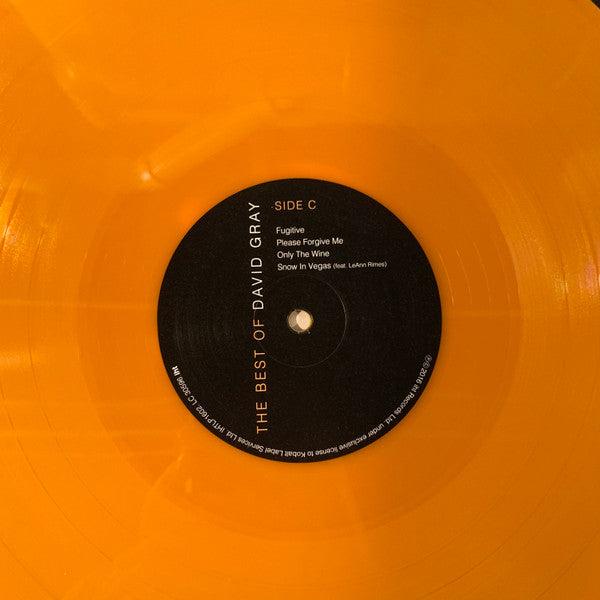 The Best Of David Gray (BEST BUY EXCLUSIVE | ORANGE VINYL) | Mint (M) Mint (M)