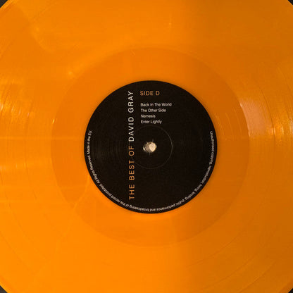 The Best Of David Gray (BEST BUY EXCLUSIVE | ORANGE VINYL) | Mint (M) Mint (M)