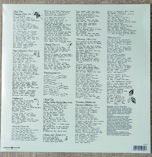 Linda Perhacs - Parallelograms (VINYL 2026) | Mint (M) Mint (M)