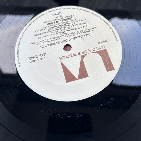 The Late Great Townes Van Zandt (VINYL) | Mint (M) Mint (M)