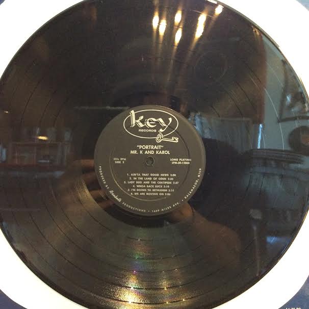 Mr. K & Karol - Portrait (VINYL) | Excellent+ (EX+) Very Good (VG)