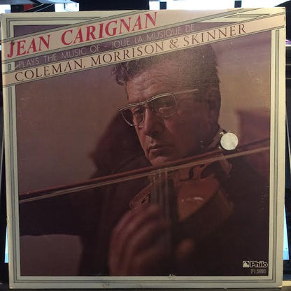 Jean Carignan - Plays the Music of Coleman, Morrison & Skinner (VINYL) | Excellent (EX) Very Good Plus (VG+)