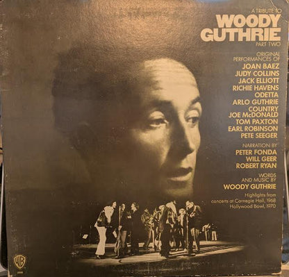 Various - A Tribute To Woody Guthrie Part Two (VINYL) | Near Mint- (NM-) Very Good Plus (VG+)