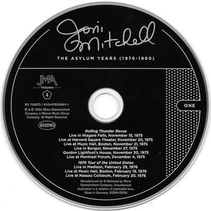 Joni Mitchell - Archives Volume 4: Asylum Years (1976-1980) (6x CD BOX) | Near Mint (NM or M-)