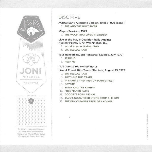 Joni Mitchell - Archives Volume 4: Asylum Years (1976-1980) (6x CD BOX) | Near Mint (NM or M-)