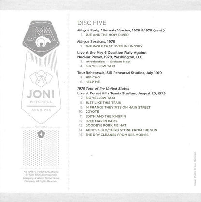 Joni Mitchell - Archives Volume 4: Asylum Years (1976-1980) (6x CD BOX) | Near Mint (NM or M-)