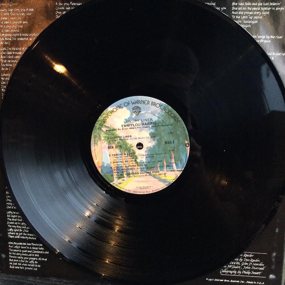 Emmylou Harris - Luxury Liner (VINYL) | Near Mint (NM) Near Mint (NM)