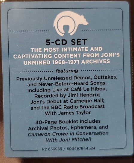 Joni Mitchell - Archives – Volume 2: The Reprise Years (1968-1971)(CD BOX) | Near Mint (NM or M-)