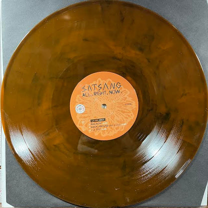 All. Right. Now. (ORANGE W/ BLACK SMOKE VINYL) | Near Mint (NM or M-)