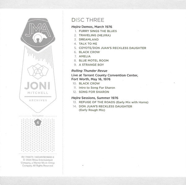 Joni Mitchell - Archives Volume 4: Asylum Years (1976-1980) (6x CD BOX) | Near Mint (NM or M-)