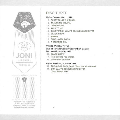 Joni Mitchell - Archives Volume 4: Asylum Years (1976-1980) (6x CD BOX) | Near Mint (NM or M-)