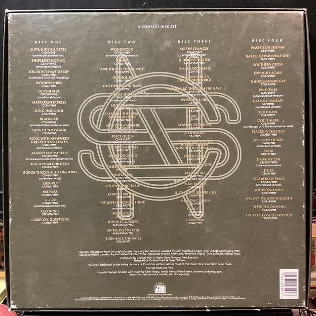 Crosby, Stills & Nash - CSN (4xCD BOX) | Near Mint (NM) Excellent (EX)