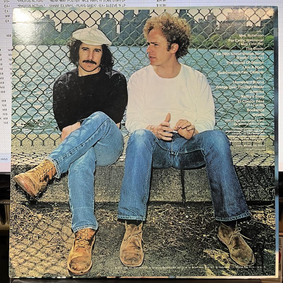 Simon & Garfunkel - Simon And Garfunkel's Greatest Hits (VINYL) | Near Mint (NM) Near Mint (NM)