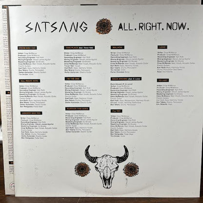 All. Right. Now. (ORANGE W/ BLACK SMOKE VINYL) | Near Mint (NM or M-)