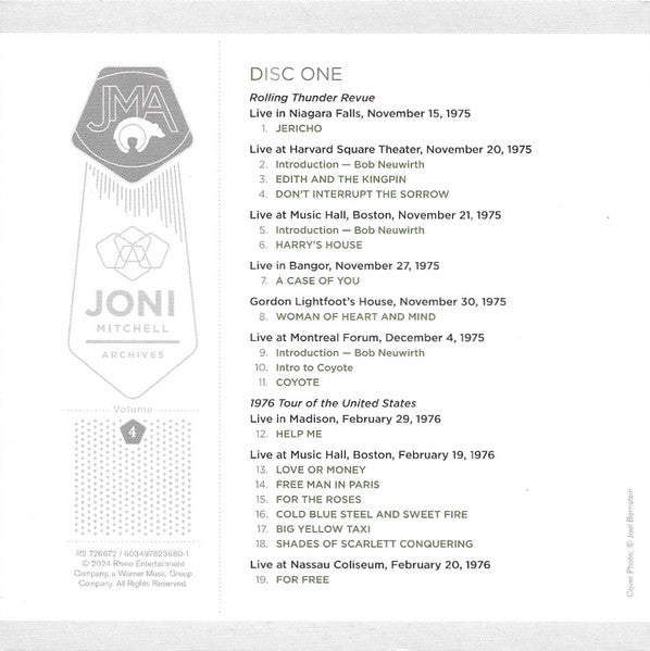 Joni Mitchell - Archives Volume 4: Asylum Years (1976-1980) (6x CD BOX) | Near Mint (NM or M-)