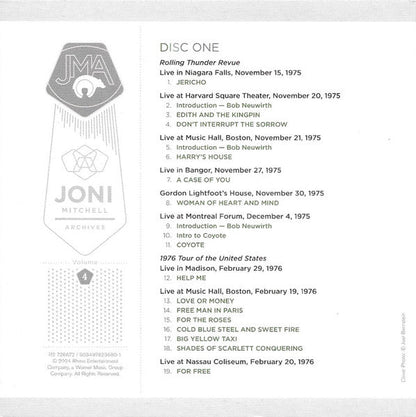 Joni Mitchell - Archives Volume 4: Asylum Years (1976-1980) (6x CD BOX) | Near Mint (NM or M-)